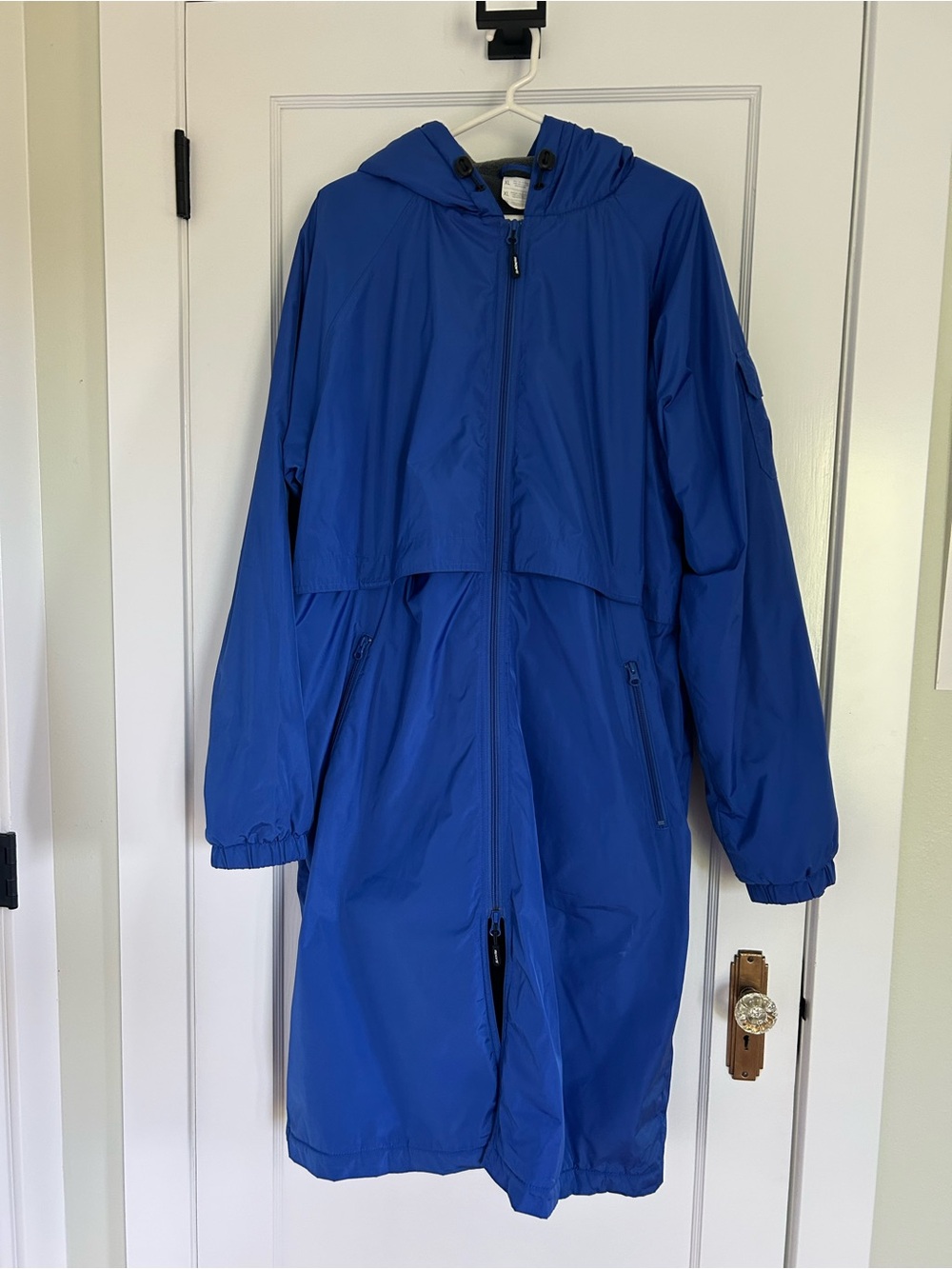 Royal Blue Hooded swim jacket XL